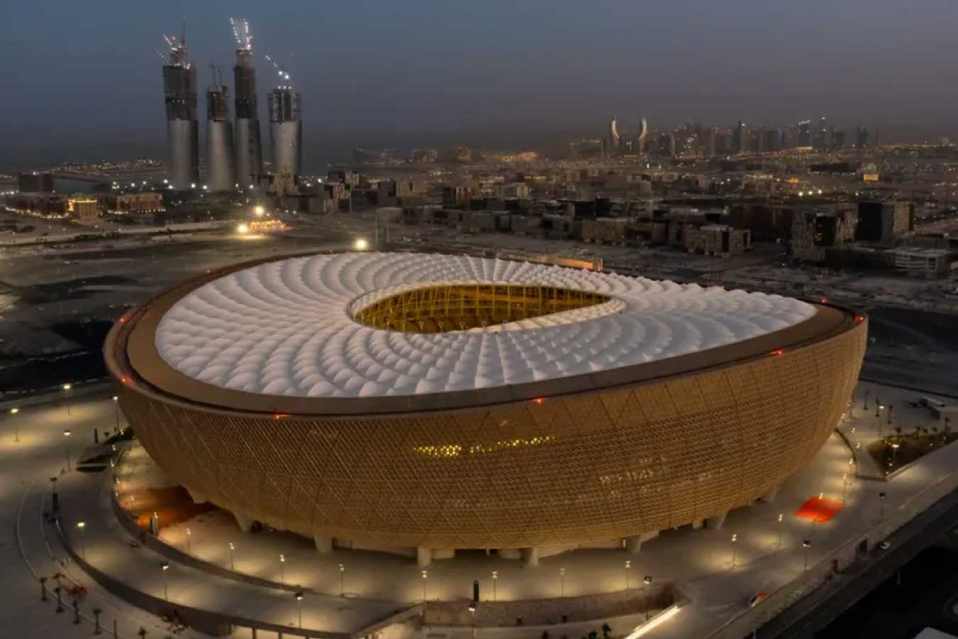 стадион Лусаил Айконик Доха где пройдет финал чемпионата мира 2022
