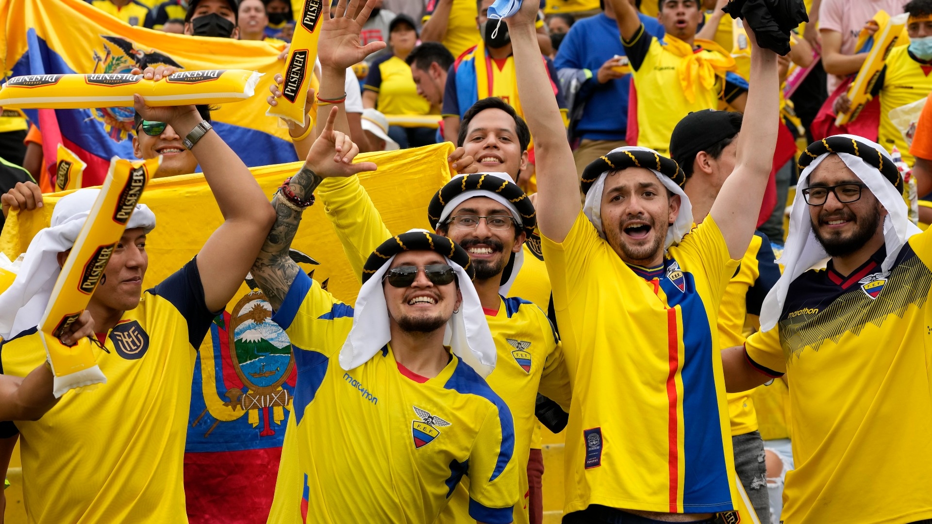 болельщики сборной эквадора по футболу