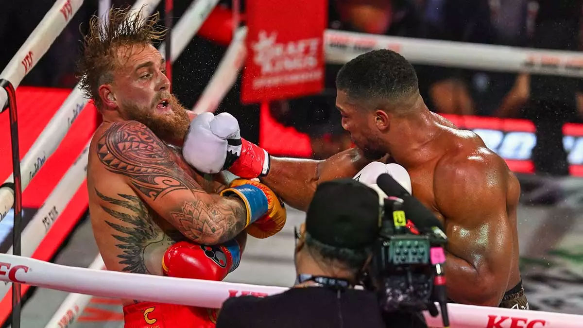 Джейк Пол - Энтони Джошуа