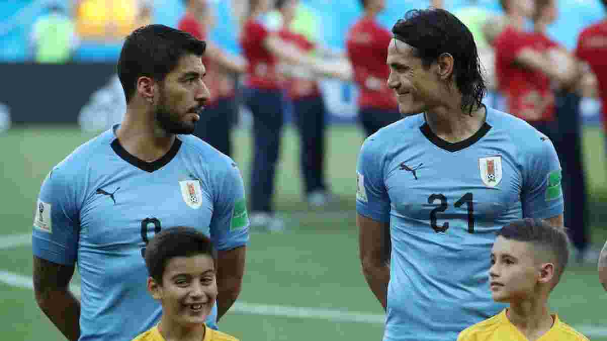 кавани и суарес сборная уругвая фото