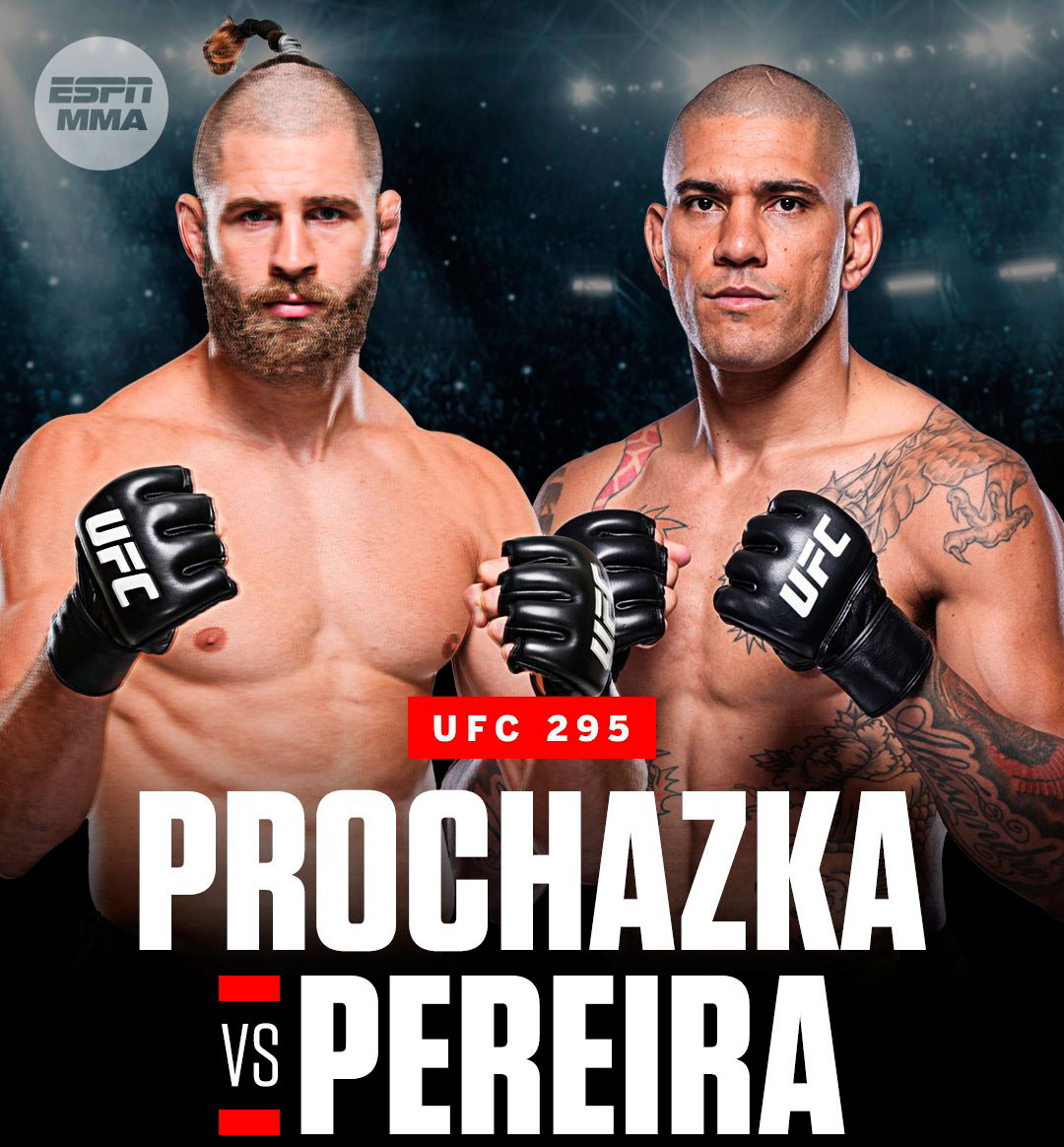 Прохазка Перейра прогноз и ставка на бой UFC 12 ноября