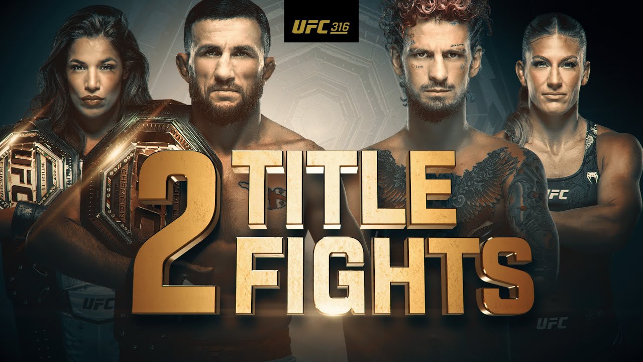 UFC 316 анонс всех боев